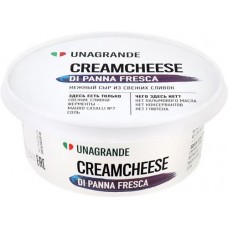 Сыр мягкий UNAGRANDE Creamcheese Сливочный 70%, без змж, 200г в магазинах Лента