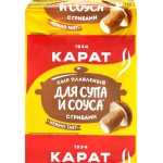 Сыр плавленый для супа КАРАТ с грибами 45%, без змж, 90г