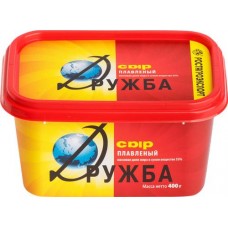 Сыр плавленый РОСТАГРОЭКСПОРТ Дружба 55%, без змж, 400г в магазинах Лента