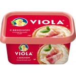Сыр плавленый VIOLA с беконом 50%, без змж, 400г