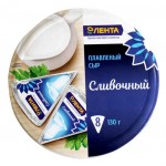 Сыр плавленый ЛЕНТА Сливочный 50%, без змж, 130г