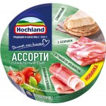 Сыр плавленый HOCHLAND Зеленое ассорти, порционный 50%, без змж, 140г