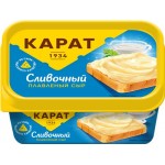Сыр плавленый КАРАТ Сливочный 45%, без змж, 400г
