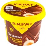 Сыр плавленый КАРАТ Шоколадно-ореховый 30%, без змж, 230г