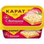 Сыр плавленый КАРАТ с ветчиной 45%, без змж, 400г