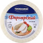 Сыр мягкий ЧИЗОЛИНИ Фермерский 50%, без змж, 330г