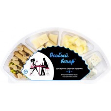 Сырная тарелка ОСОБЫЙ ВЕЧЕР № 1, без змж, 120г в магазинах Лента