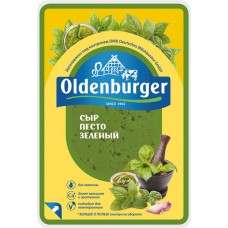 Сыр OLDENBURGER Песто зеленый 50%, без змж, в нарезке, 125г в магазинах Лента