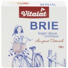Сыр мягкий VITALAT Бри с белой плесенью 60%, без змж, 100г в магазинах Лента