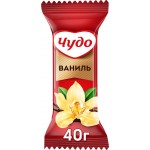 Сырок глазированный ЧУДО со вкусом ванили 25,6%, без змж, 40г Сырок глазированный ЧУДО со вкусом ванили 25,6%, без змж, 40г