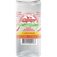 Сырок творожный глазированный СВИТЛОГОРЬЕ с ванилином 26%, без змж, 50г в магазинах Лента