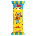 Сырок творожный глазированный СВИТЛОГОРЬЕ Три кота с ванилью 16%, без змж, 40г Сырок творожный глазированный СВИТЛОГОРЬЕ Три кота с ванилью 16%, без змж, 40г