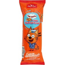 Сырок творожный глазированный СВИТЛОГОРЬЕ Три кота в карамельной глазури 16%, без змж, 40г в магазинах Лента