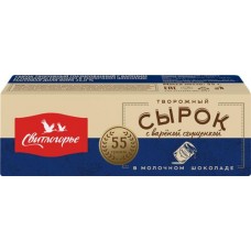 Сырок творожный глазированный СВИТЛОГОРЬЕ с вареным сгущенным молоком в молочном шоколаде 26%, без змж, 55г в магазинах Лента