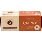 Сырок творожный глазированный А.РОСТАГРОКОМПЛЕКС с ванилью в молочном шоколаде 15%, без змж, 6x25г Сырок творожный глазированный А.РОСТАГРОКОМПЛЕКС с ванилью в молочном шоколаде 15%, без змж, 6x25г