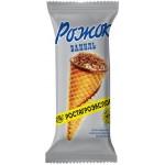 Десерт творожный глазированный РОСТАГРОЭКСПОРТ с ванилью в вафельном рожке 15%, без змж, 60г