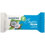 Сырок глазированный СЫРКОФФ Кокос в молочной глазури 24%, без змж, 40г Сырок глазированный СЫРКОФФ Кокос в молочной глазури 24%, без змж, 40г