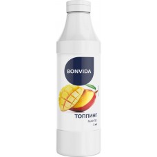Топпинг BONVIDA со вкусом манго, 1кг в магазинах Лента