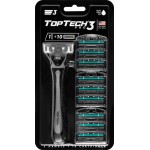 Бритва TOPTECH Pro 3 + 10 сменных кассет Бритва TOPTECH Pro 3 + 10 сменных кассет