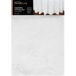 Скатерть кружевная HOMECLUB d=137см, белая, бежевая, Арт. RUB-T22012624