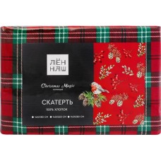 Скатерть ВАСИЛИСА Christmas Magic 145х280см в магазинах Лента