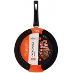 Сковорода HOMECLUB Basic 28см литая, ручка soft-touch Арт. 2813П