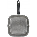 Сковорода-гриль HOMECLUB Stone 26см, литой алюминий, антипригарное покрытие Арт. HC-26-Sth-GR Сковорода-гриль HOMECLUB Stone 26см, литой алюминий, антипригарное покрытие Арт. HC-26-Sth-GR