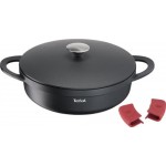Сотейник TEFAL Pro Cook 28см, с крышкой, антипригарное покрытие, литой алюминий Арт. E2187275