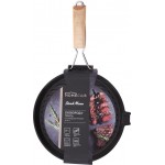 Сковорода-гриль HOMECLUB Steak Menu 27см, круглая, со складной ручкой, чугун, Арт. NF-c1 Сковорода-гриль HOMECLUB Steak Menu 27см, круглая, со складной ручкой, чугун, Арт. NF-c1