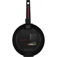Сковорода BUGATTI Primo 26см, кованый алюминий, бакелит, индукция, Арт. BUС020P в магазинах Лента
