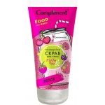 Скраб для тела COMPLIMENT Food For Body Ягоды и чиа Detox пенящийся, 200мл
