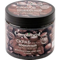 Скраб для тела COMPLIMENT Кофейный антицеллюлитный, 400мл в магазинах Лента