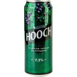Напиток слабоалкогольный HOOCH Super со вкусом черной смородины пастеризованный 7,2%, 0.45л