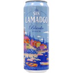 Напиток слабоалкогольный SAN LAMADGO Blanko Dulce газированный 7,2%, 0.43л