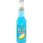Напиток слабоалкогольный BRAVO RELAX Blue Lagoon ароматизированный газированный 5,5%, 0.33л