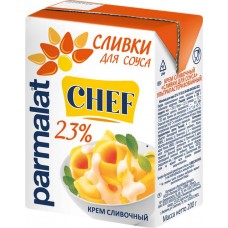 Сливки ультрапастеризованные PARMALAT Для соуса 23%, без змж, 200г в магазинах Лента