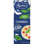 Сливки ультрапастеризованные VIOLA 20%, без змж, 200мл