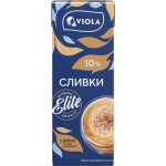 Сливки ультрапастеризованные VIOLA 10%, без змж, 200мл