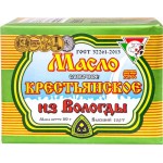 Масло сливочное ИЗ ВОЛОГДЫ Крестьянское 72,5%, без змж, 180г