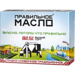 Масло сливочное ПРАВИЛЬНОЕ МАСЛО Традиционное 82,5%, без змж, 180г