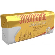 Масло сливочное МК ТУЛЬСКИЙ Тульское 72,5% высший сорт, без змж, 350г в магазинах Лента