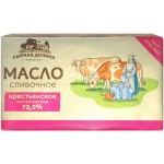 Масло сливочное СЫРНАЯ ДОЛИНА Традиционное 82,5% ГОСТ, без змж, 180г