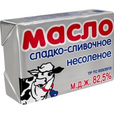 Масло сладкосливочное Традиционное 82,5%, без змж, 180г в магазинах Лента