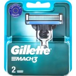 Кассеты GILLETTE Mach-3, 2шт Кассеты GILLETTE Mach-3, 2шт