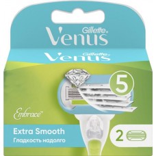 Кассеты сменные для бритья GILLETTE Venus Embrace, 2шт в магазинах Лента