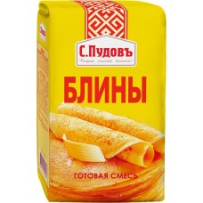 Смесь мучная С.ПУДОВЪ Блины, 500г в магазинах Лента