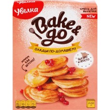 Смесь для выпечки BAKE&GO Оладьи по-домашнему, 500г в магазинах Лента