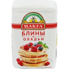 Смесь для выпечки MAKFA Классические блины и оладьи, 1кг в магазинах Лента