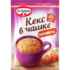 Смесь для выпечки десерта DR.BAKERS Кекс в чашке, карамельный, 51г в магазинах Лента