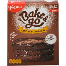Смесь для выпечки BAKE&GO Кекс Шоколадный, 400г в магазинах Лента